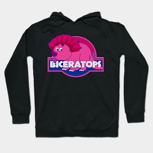 Biceratops Pride Dinosaur Hoodie